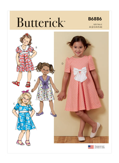 Butterick 2760 Girls' Nautical Sportswear Size:3 Breast 22 Used