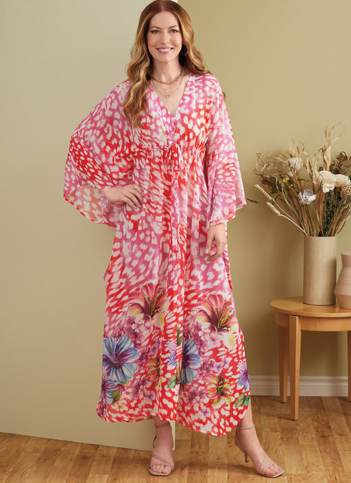 Butterick sewing pattern 6900 Misses' Caftan from Jaycotts Sewing Supplies