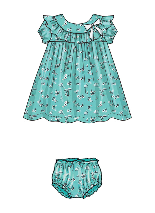 Butterick sewing pattern 6903 Infants' Dress and Panties from Jaycotts Sewing Supplies