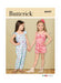 Butterick sewing pattern 6907 Children's Romper, Jumpsuit and Sash from Jaycotts Sewing Supplies