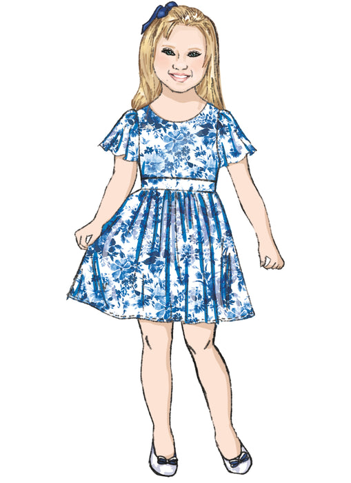 Butterick sewing pattern 6908 Girls' Dress, Jumpsuit and Romper from Jaycotts Sewing Supplies