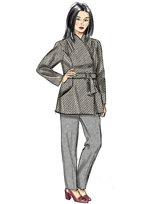 Butterick sewing pattern 6918 Women's Coat from Jaycotts Sewing Supplies
