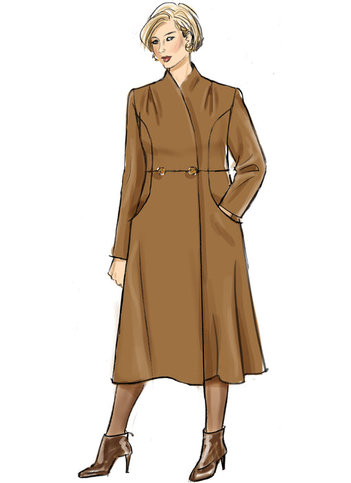 Butterick sewing pattern 6918 Women's Coat from Jaycotts Sewing Supplies