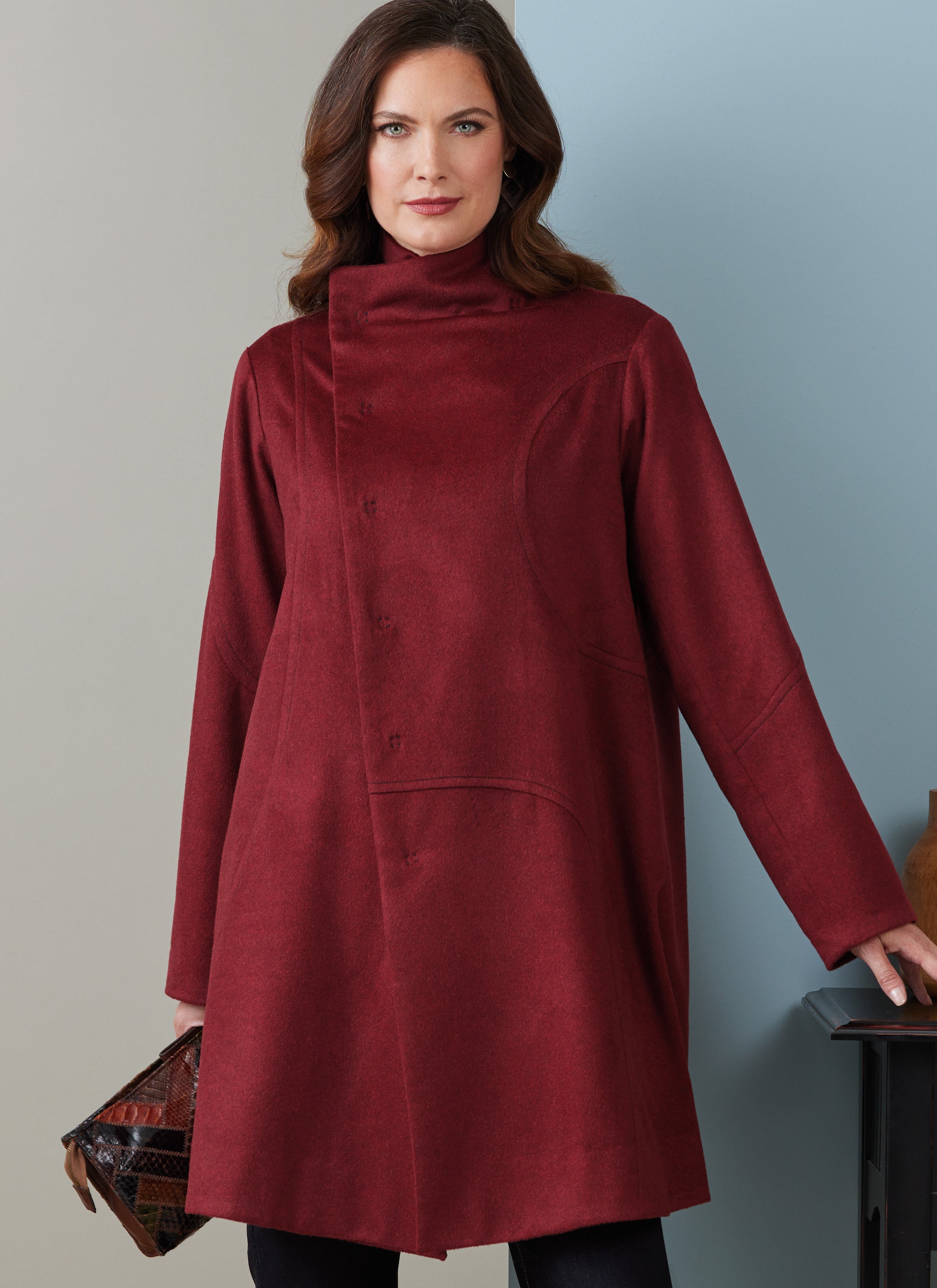 Butterick sewing pattern 6919 Misses' Coat by Katherine Tilton from Jaycotts Sewing Supplies