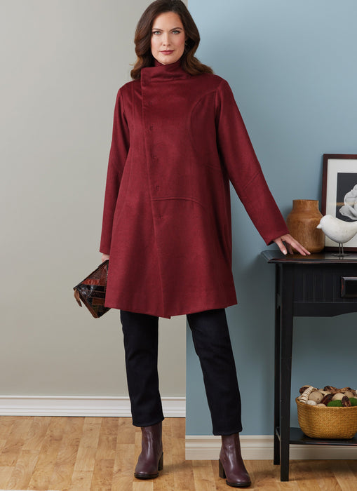 Butterick sewing pattern 6919 Misses' Coat by Katherine Tilton from Jaycotts Sewing Supplies