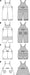 BD9424 Toddler Dungarees from Jaycotts Sewing Supplies