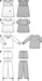 BD9432 Girls' Pyjamas pattern from Jaycotts Sewing Supplies