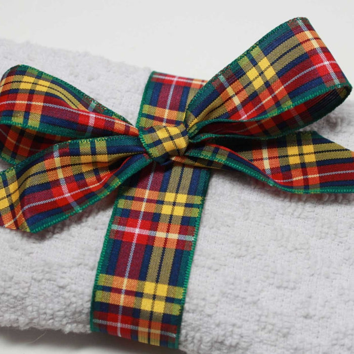 Berisfords Tartan Ribbon: #5 Buchanan from Jaycotts Sewing Supplies