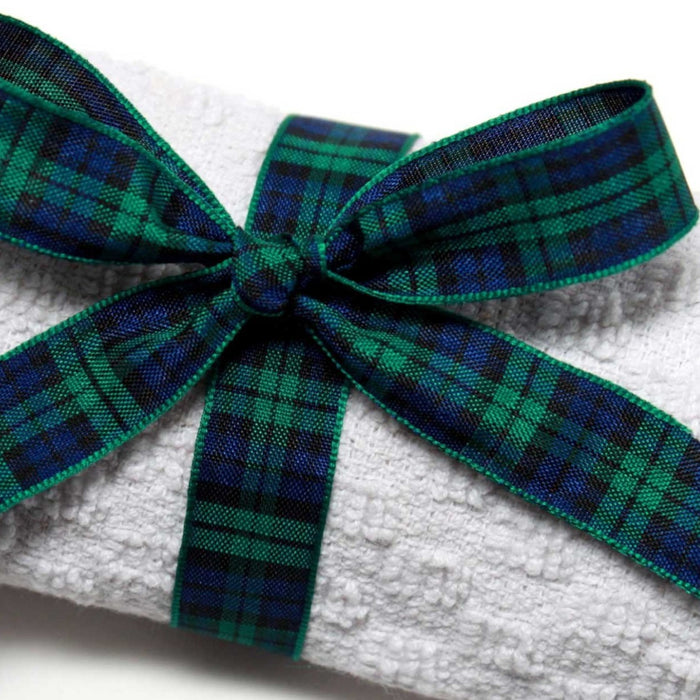 Berisfords Tartan Ribbon: #9 Black Watch from Jaycotts Sewing Supplies