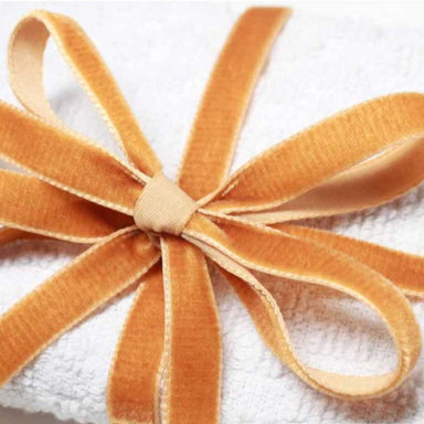 Berisfords Velvet Ribbon (Browns & Yellow) from Jaycotts Sewing Supplies