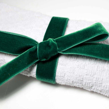 Berisfords Velvet Ribbon, Bottle Green from Jaycotts Sewing Supplies