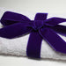 Berisfords Velvet Ribbon, Purple from Jaycotts Sewing Supplies