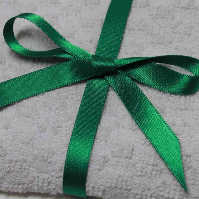 Berisfords Satin Ribbon - Bottle Green from Jaycotts Sewing Supplies