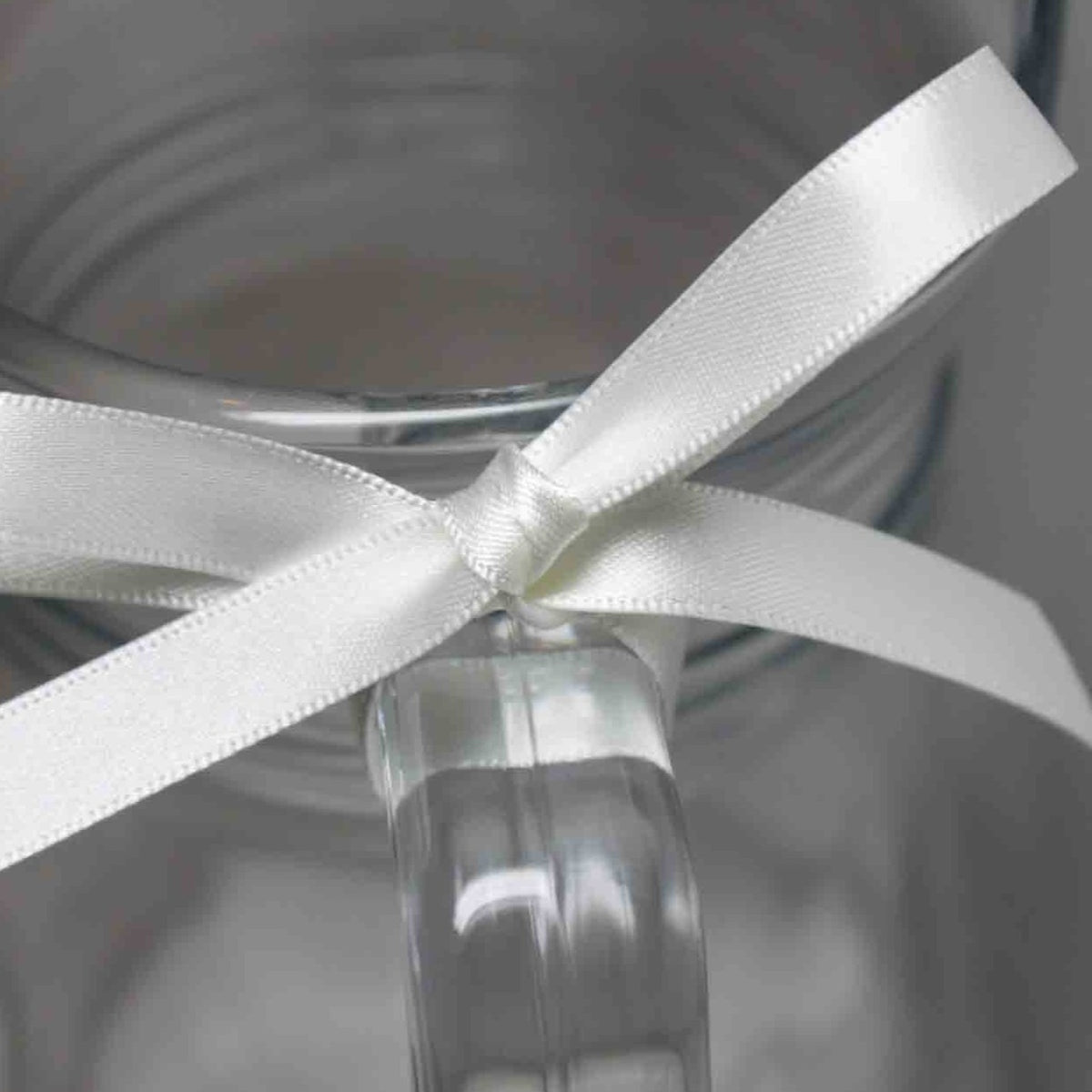 Bridal white hot sale satin ribbon