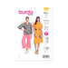 Burda Style Sewing Pattern 5921 Misses' Dress and Top from Jaycotts Sewing Supplies