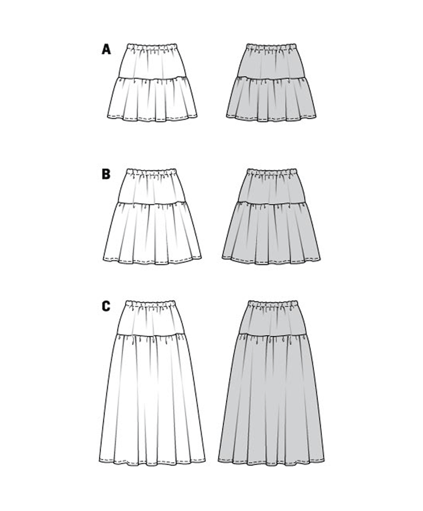 Kikiriki Kids Cotton A-line Skirt (40435) - PinkOrchidFashion