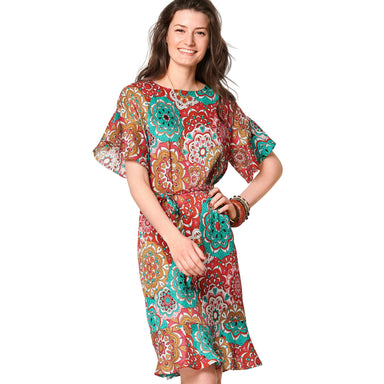Burda Sewing Pattern 6131 Dress from Jaycotts Sewing Supplies