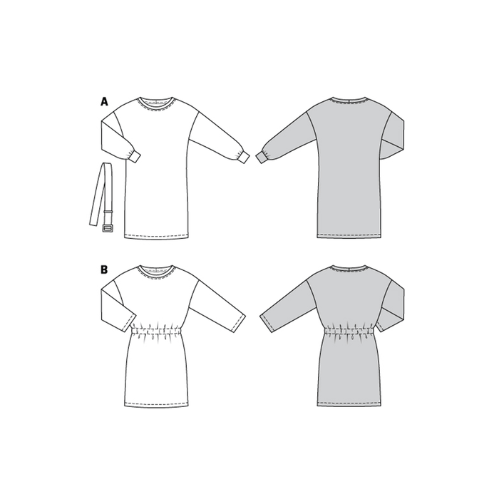 Burda 6180 Shirtdress Pattern from Jaycotts Sewing Supplies