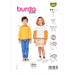 Burda Sewing Pattern 9254 Children's Sweatshirt from Jaycotts Sewing Supplies