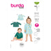 Burda Sewing Pattern 9277 Babies' Top and Dress from Jaycotts Sewing Supplies