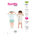 Burda Sewing Pattern 9284 Children's Top and Dress from Jaycotts Sewing Supplies