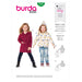 Burda Sewing Pattern 9289 Children's Hooded Jacket from Jaycotts Sewing Supplies