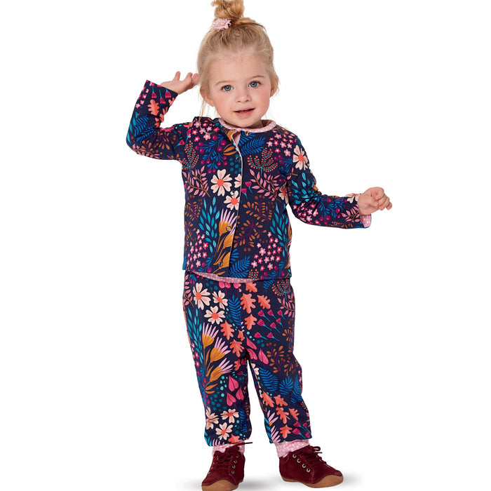 Burda Pattern 9293 Babies' Reversible Jacket and trousers from Jaycotts Sewing Supplies