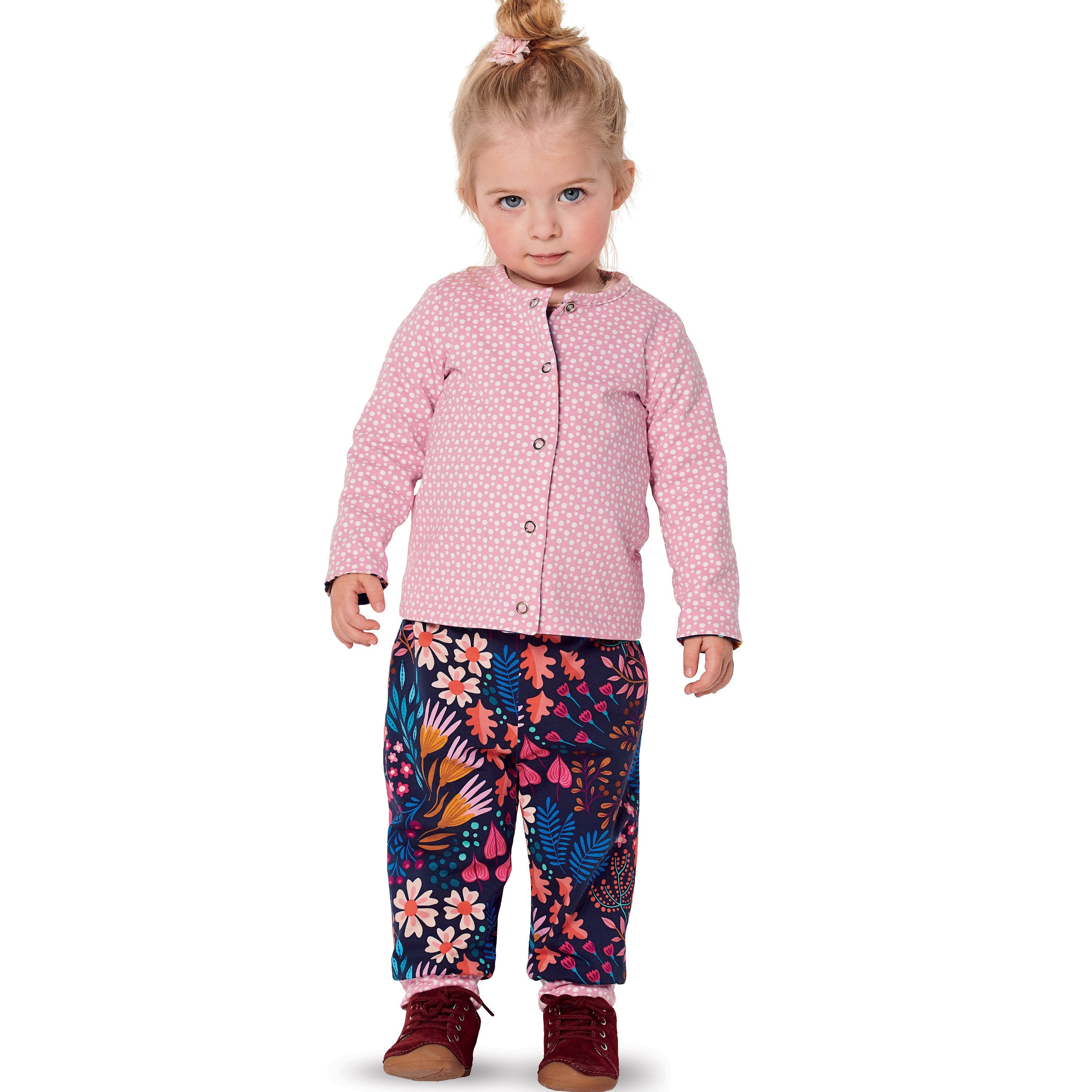 Burda Pattern 9293 Babies' Reversible Jacket and trousers from Jaycotts Sewing Supplies