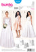 BD6776 Misses Wedding Dress from Jaycotts Sewing Supplies