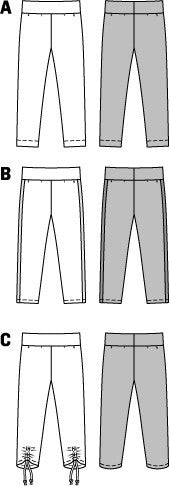 BD9415 Girls' Pants | Easy from Jaycotts Sewing Supplies