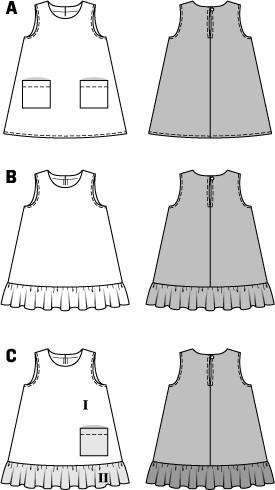 BD9420 Toddler Dress | Easy from Jaycotts Sewing Supplies