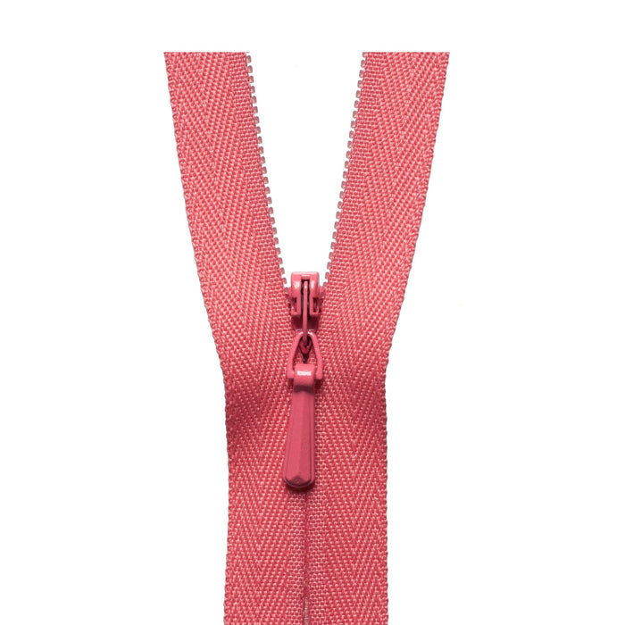 YKK Concealed Zip Coral from Jaycotts Sewing Supplies