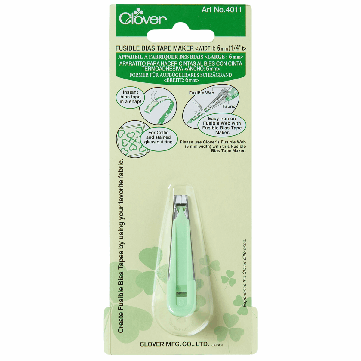 Clover Fusible Bias Binding Tape Makers from Jaycotts Sewing Supplies