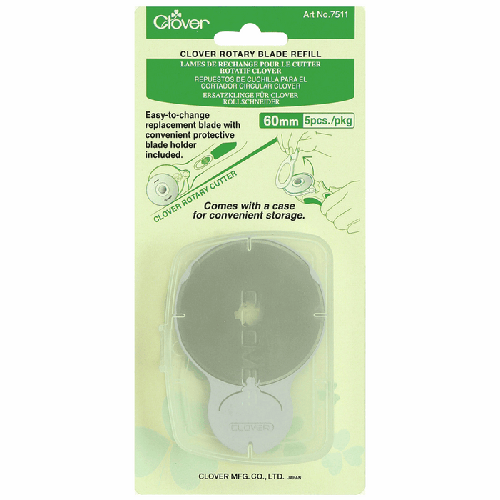 Clover Rotary Cutter Blades from Jaycotts Sewing Supplies