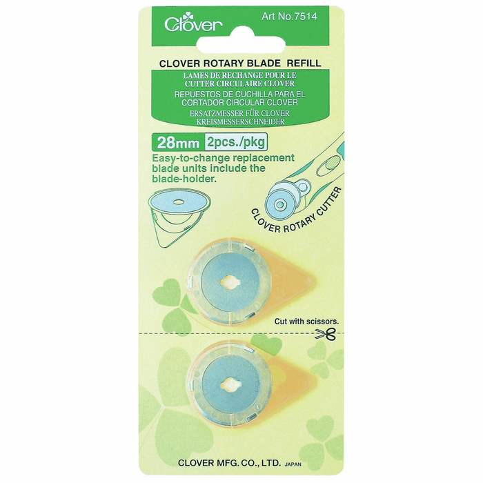 Clover Rotary Cutter Blades from Jaycotts Sewing Supplies