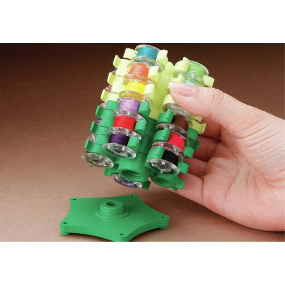 Clover stack and storage Bobbin Tower from Jaycotts Sewing Supplies