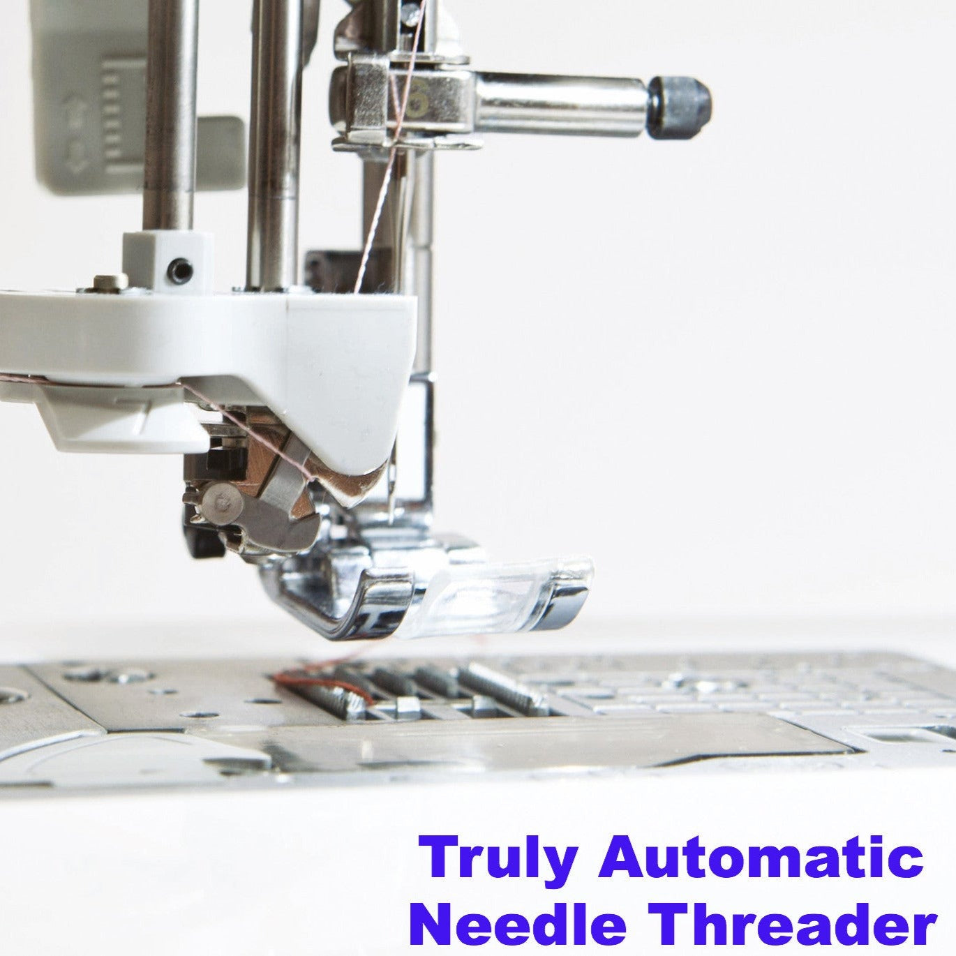 automatic needle threader on Brother Innov-is F420 sewing machine from Jaycotts Sewing Supplies