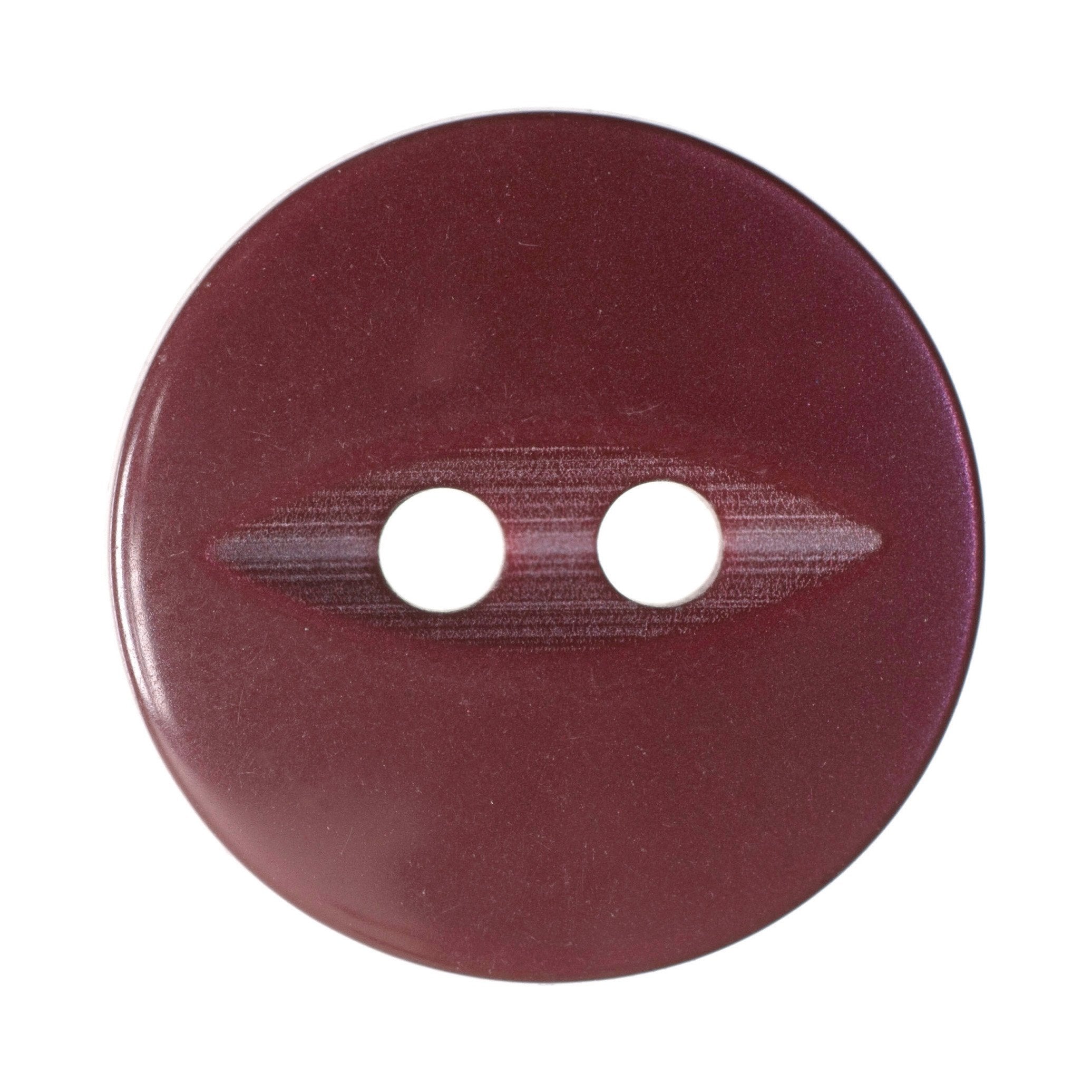 Basic Buttons, Wine colour from Jaycotts Sewing Supplies