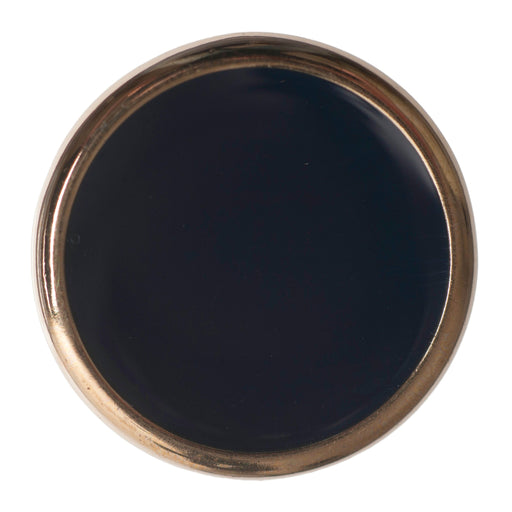 Buttons - Navy (Gold Border) from Jaycotts Sewing Supplies