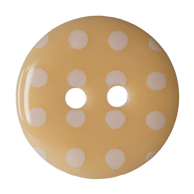 Buttons: Deco #04 Cream/Peach (White Polka Dots) from Jaycotts Sewing Supplies