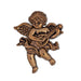 Buttons: Metal #6B Gold - Cherub from Jaycotts Sewing Supplies
