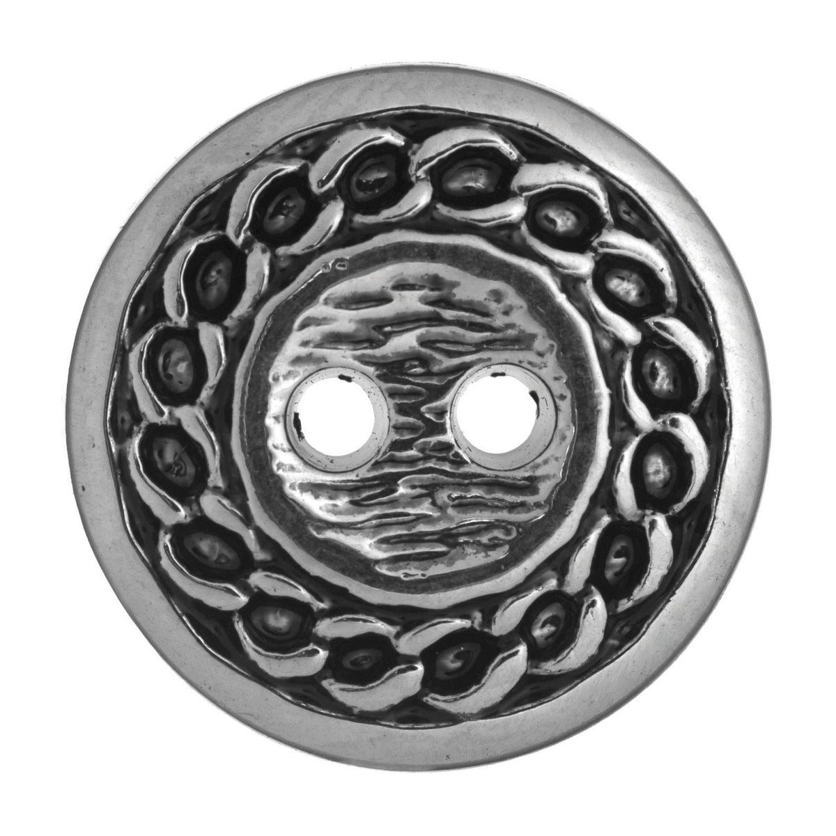 Silver Decorative Chain Buttons — jaycotts.co.uk - Sewing Supplies