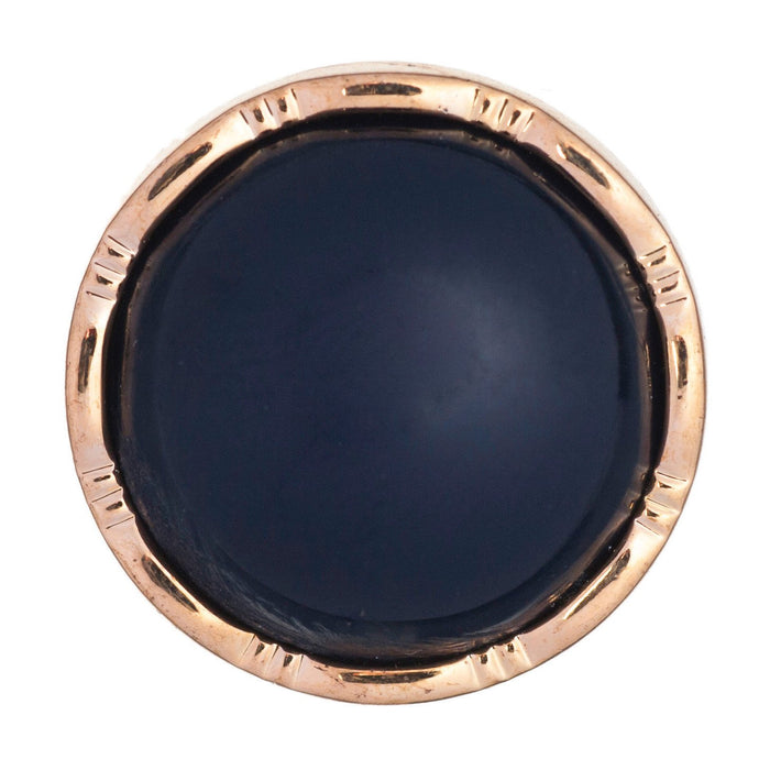 Navy Gold Button Navy Blue Buttons with Gold Border — jaycotts.co.uk - Sewing Supplies