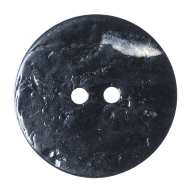 Black buttons - shell style - pk of 2 from Jaycotts Sewing Supplies