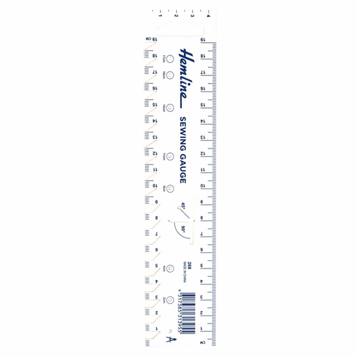 Hemline Sewing Gauge: 21 x 4.5cm from Jaycotts Sewing Supplies