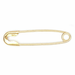 Small Brass Safety Pins | Value Pack of 200 from Jaycotts Sewing Supplies