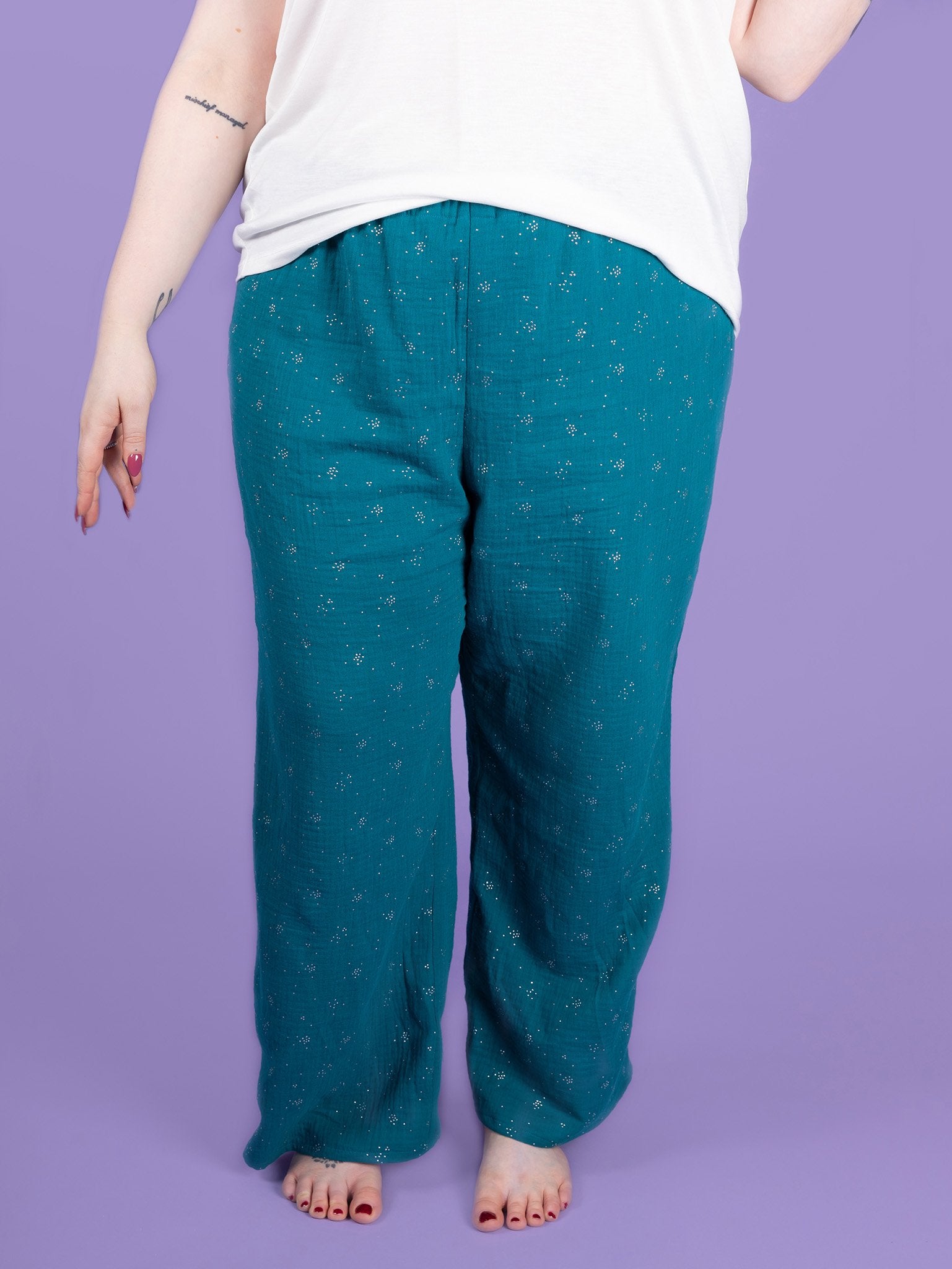Tilly & The Buttons JAIMIE PYJAMA BOTTOMS AND SHORTS pattern from Jaycotts Sewing Supplies