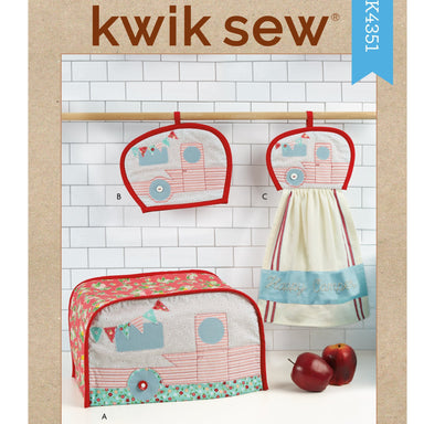 Kwik Sew 4351 Kitchen Accessories Sewing Pattern from Jaycotts Sewing Supplies