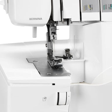 close up of Bernina L450 overlocker from Jaycotts Sewing Supplies