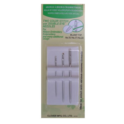 Double Eye Needles (Blunt Point) from Jaycotts Sewing Supplies